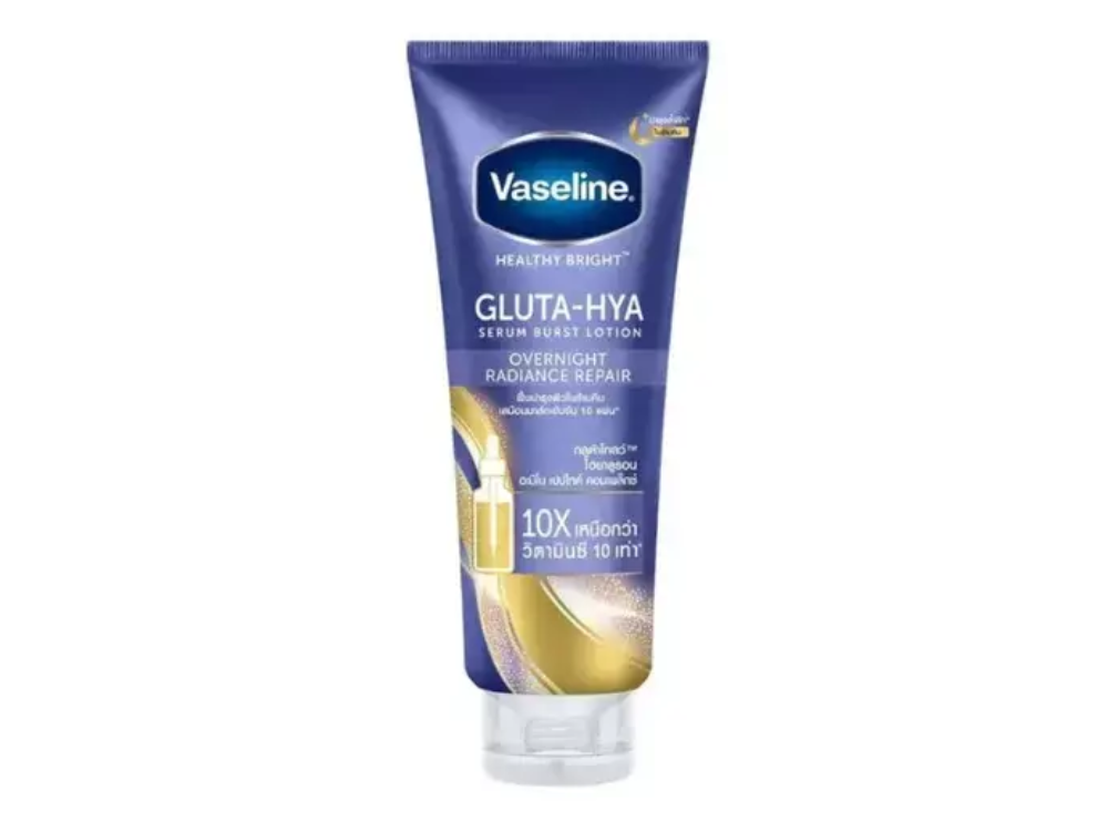 Vaseline Healthy Bright Gluta-Hya Serum Burst Lotion - Overnight Radiance Repair