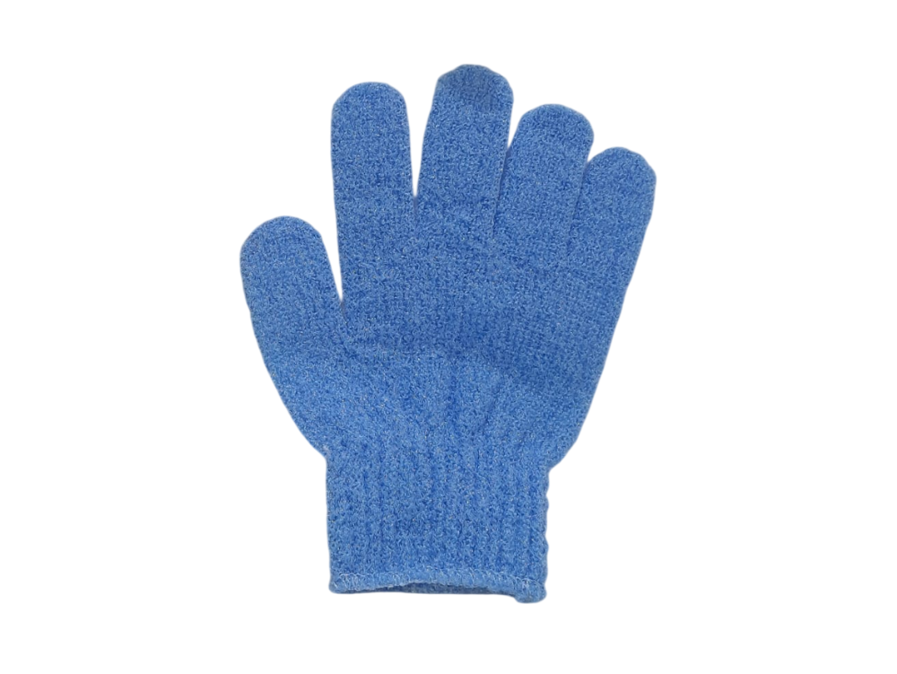 Bath exfoliating gloves