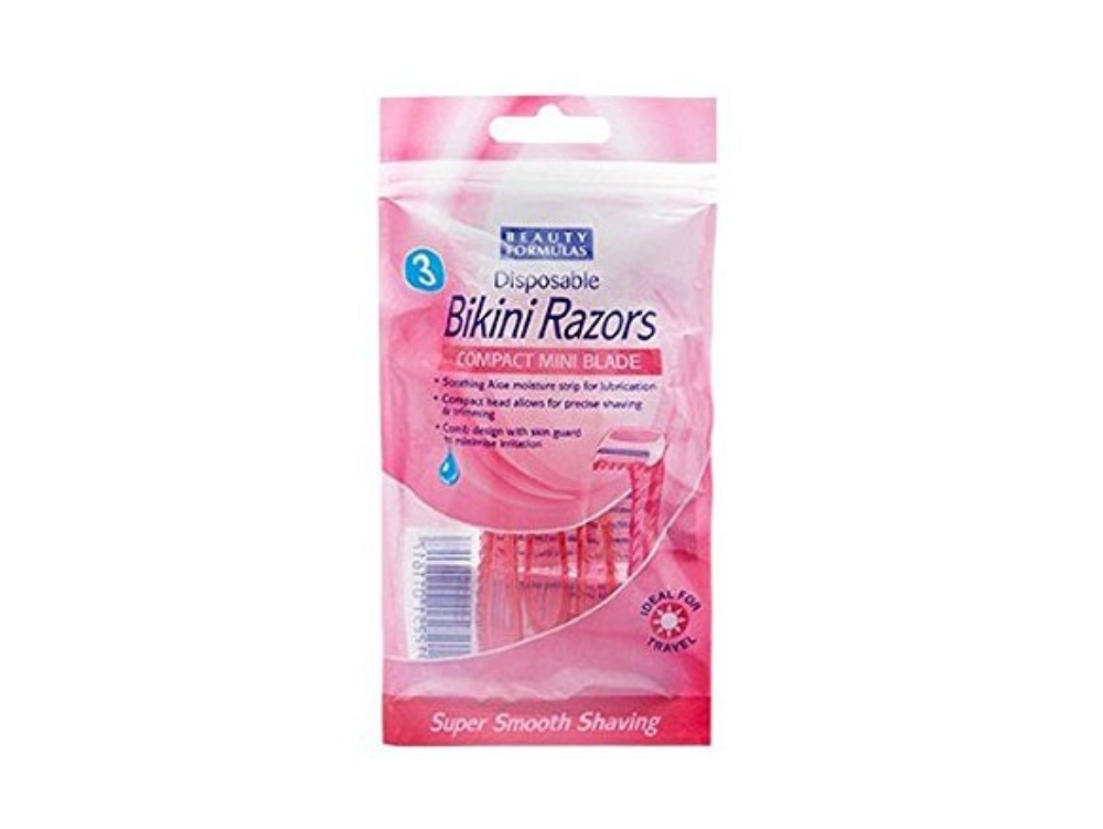 Beauty Formulas Disposable Bikini Razors.