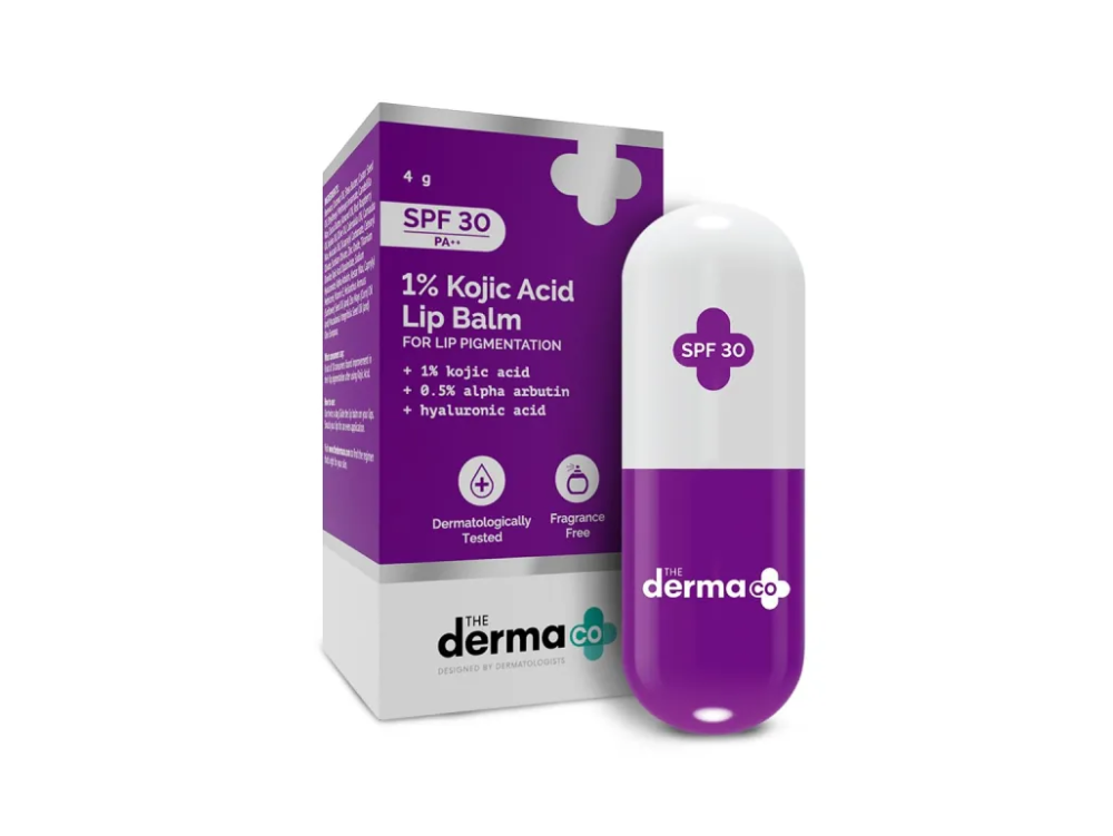 The Derma Co 1% Kojic Acid Lip Balm 4g