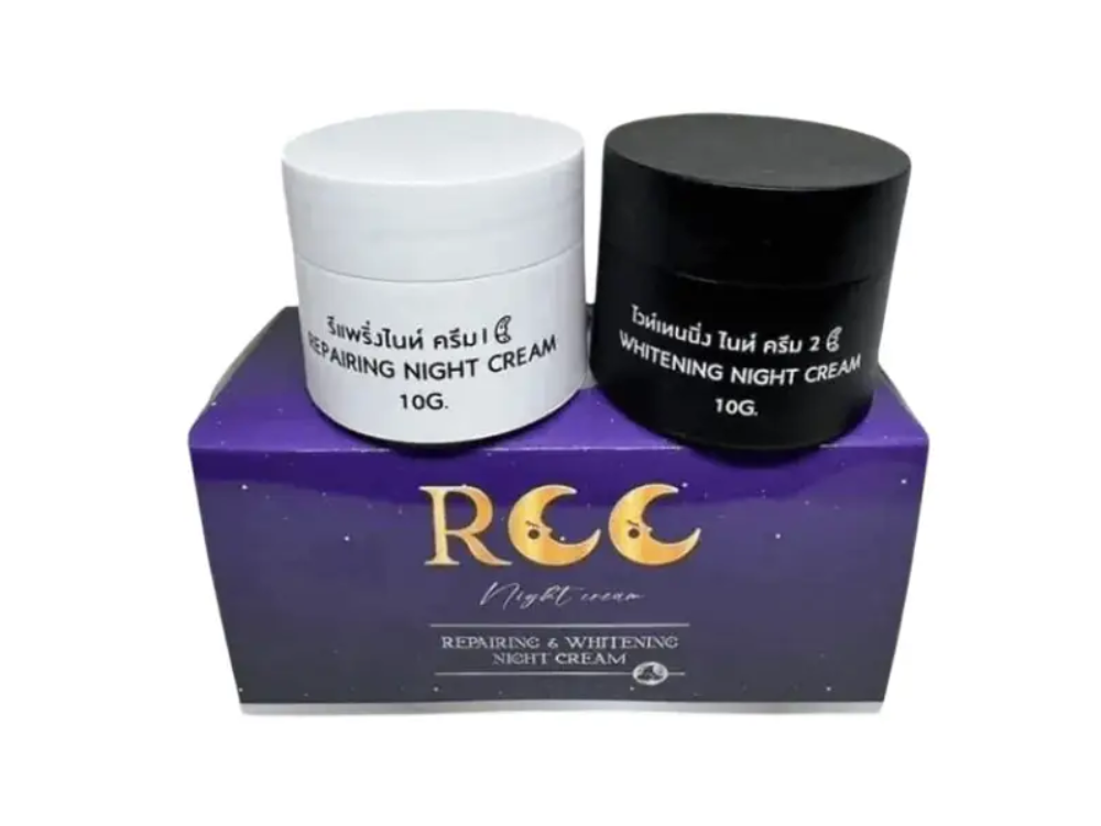 Rcc Repairing And Whitening Cream Night Cream 10g each