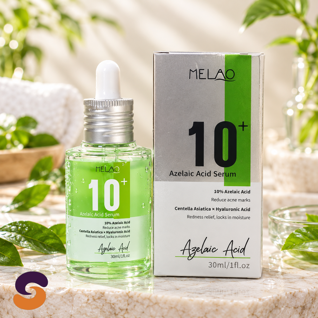 Melao 10% Azelaic Acid Serum 30ml.
