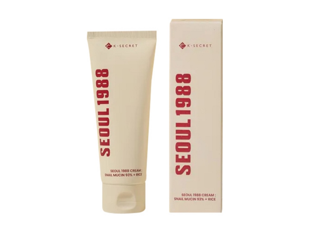 SEOUL 1988 CREAM : SNAIL MUCIN 93% + RICE