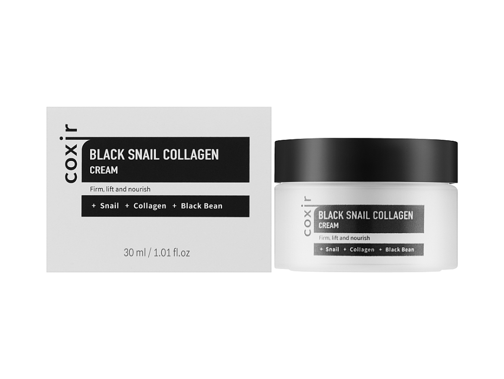Coxir Black Snail Collagen Cream 30ml