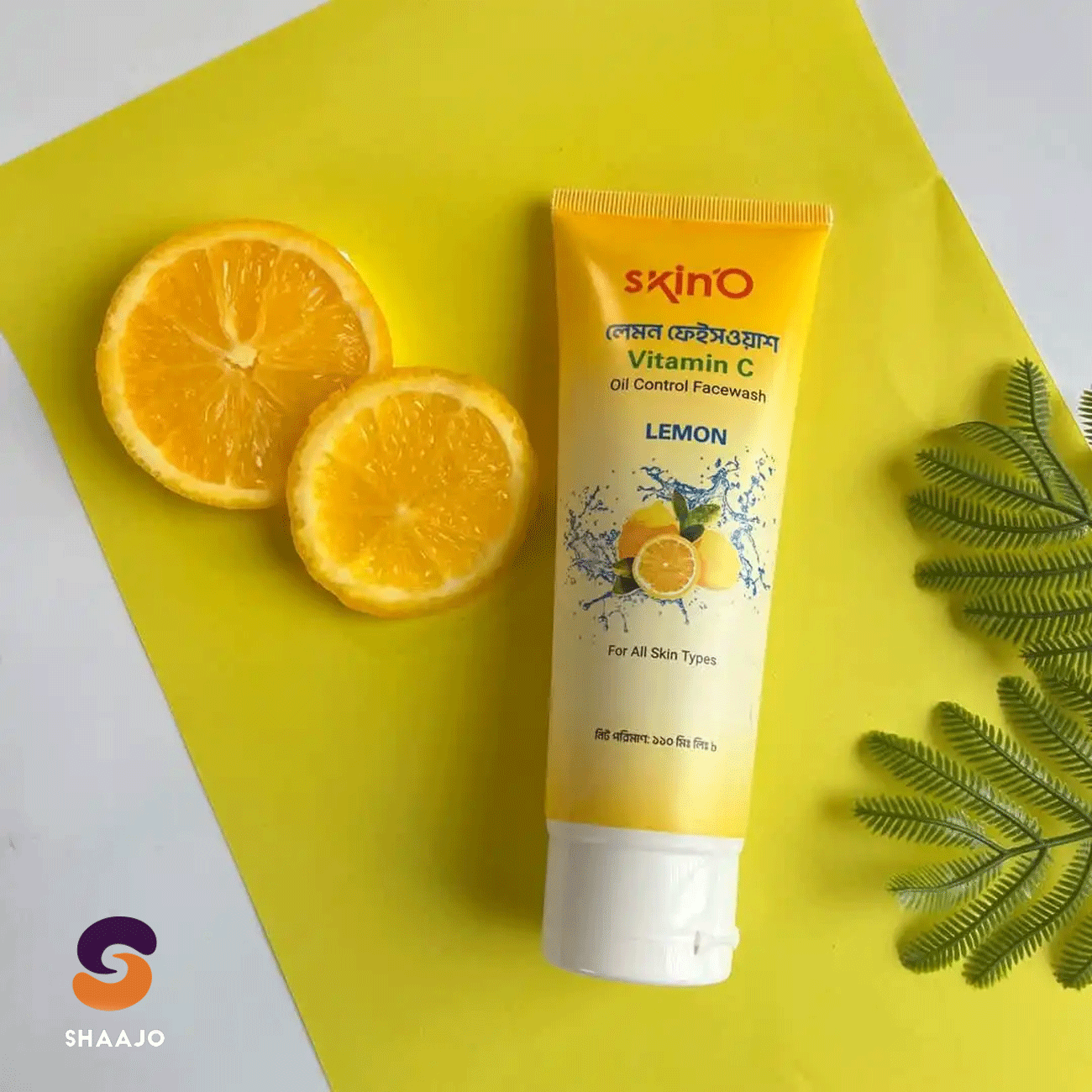 SkinO Vitamin C Oil Control Facewash (Lemon)