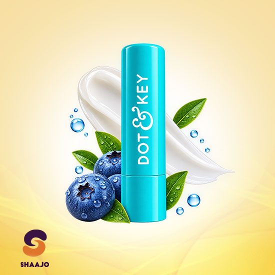 Dot & Key Barrier Repair Hydrating Lip Balm Spf PA+++ ( blueberry bliss )  4.5g