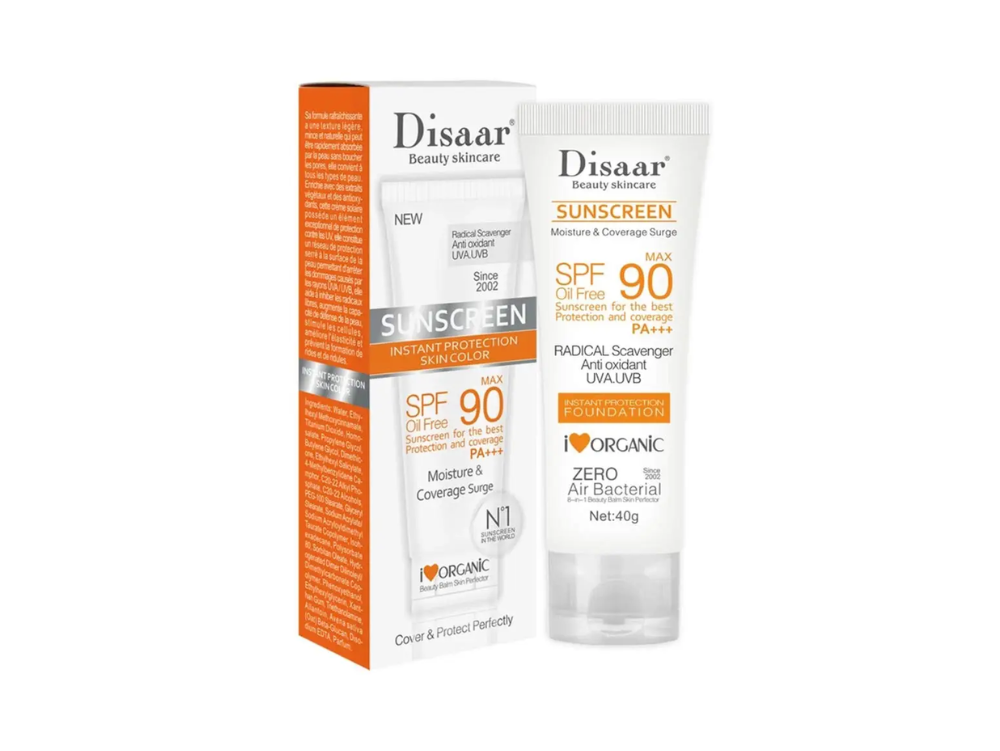 Disaar Facial Body Whitening Sunscreen Cream Spf 90 Sun Block 40 gm