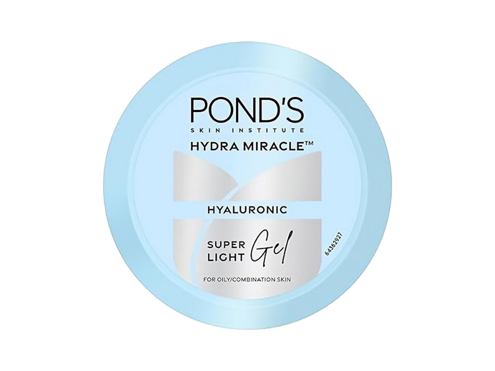 Ponds Super Light Gel Oil Free Moisturiser with Hyaluronic Acid + Vitamin E 50g