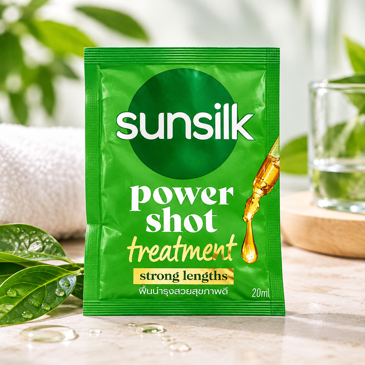 Sunsilk Power Shot Treatment Strong Lengths 20ml •