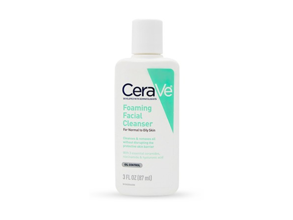 CeraVe Foaming Facial Cleanser for Normal to Oily Skin 87ml