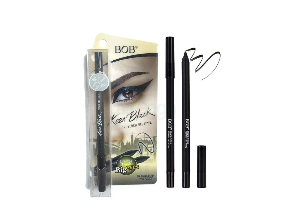 BOB Keen Black 24h Pencil Gel Liner Big Eyes 1.5g