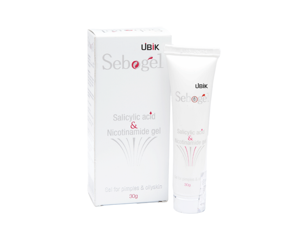 UBIK Sebogel Salicylic Acid & Nicotinamide Gel 30gm