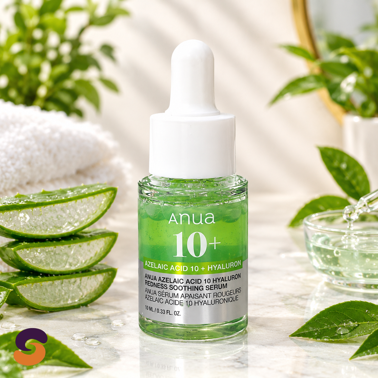 Anua Azelaic Acid 10 + Hyaluron Redness Soothing Serum 10ml